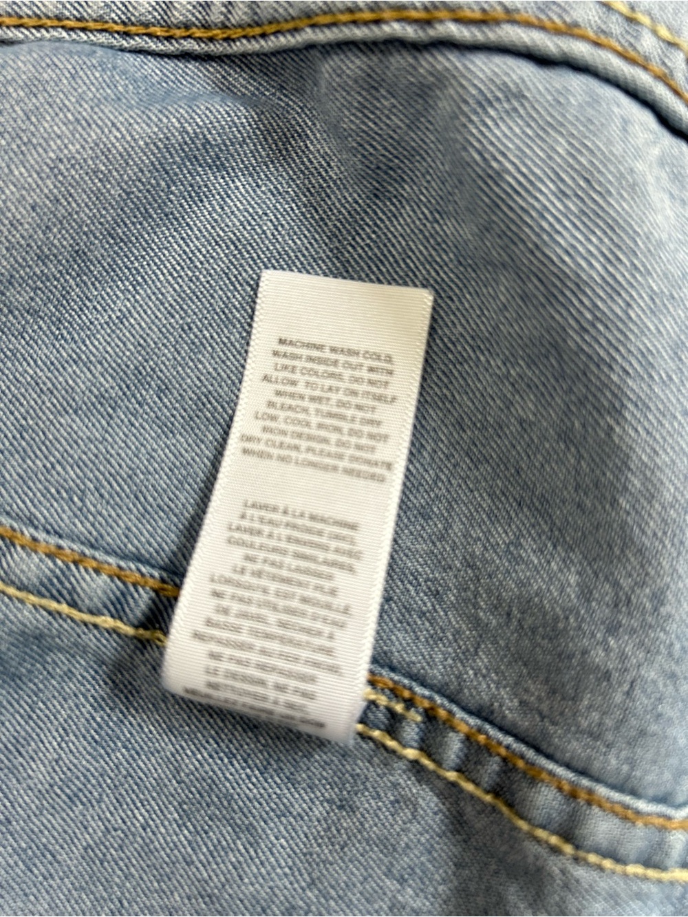 Levi's Kids Dark Blue Denim Jacket with Button Front - Picture 4 of 8